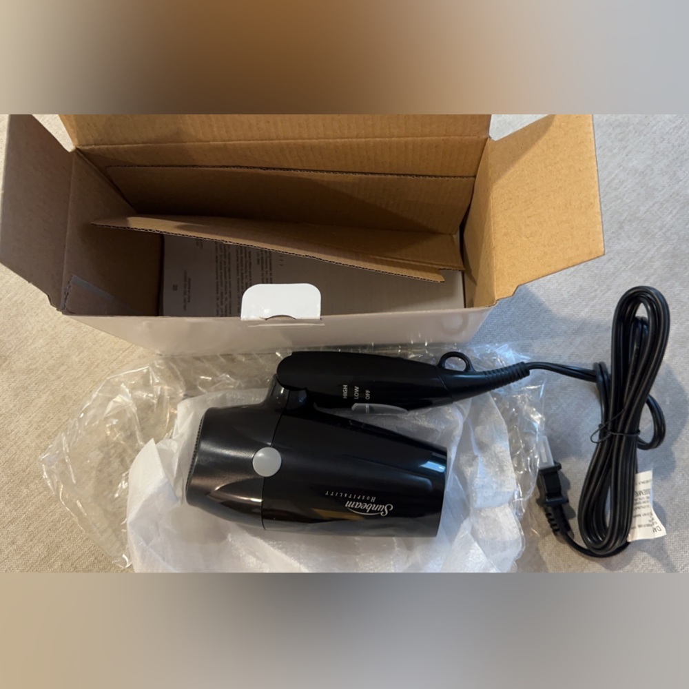 Hand held hair dryer